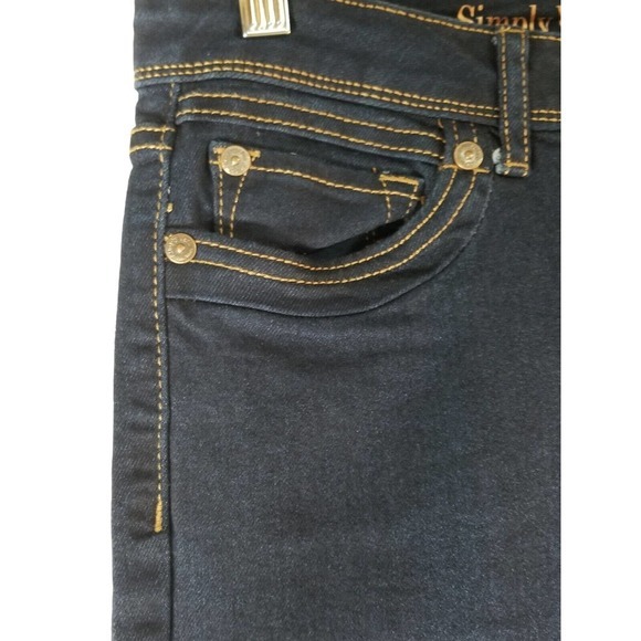Simple Vera Boot Blue‎ Jeans Women's Size 6 30x28 Stretch - Picture 8 of 13